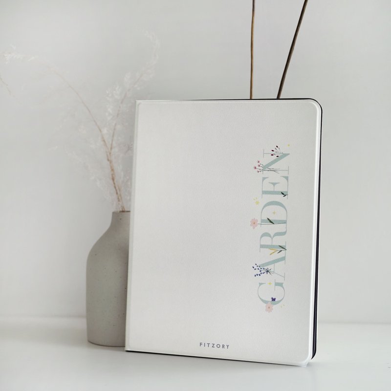 【FITZORY】Spring and summer garden series - Garden | iPad case - Tablet & Laptop Cases - Plastic White