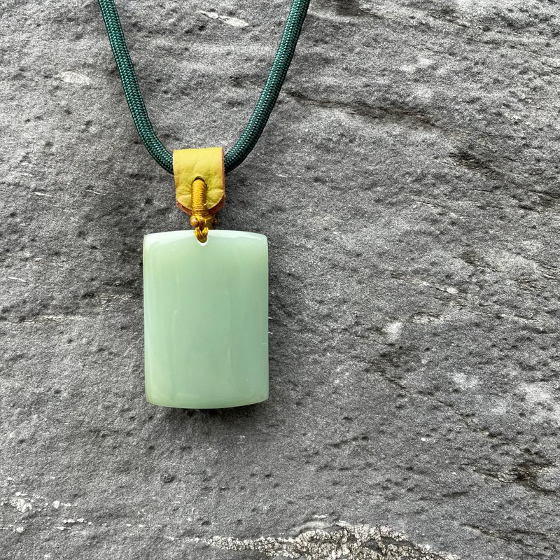 New - Jade necklace - Taiwan design and making - Necklaces - Jade Green