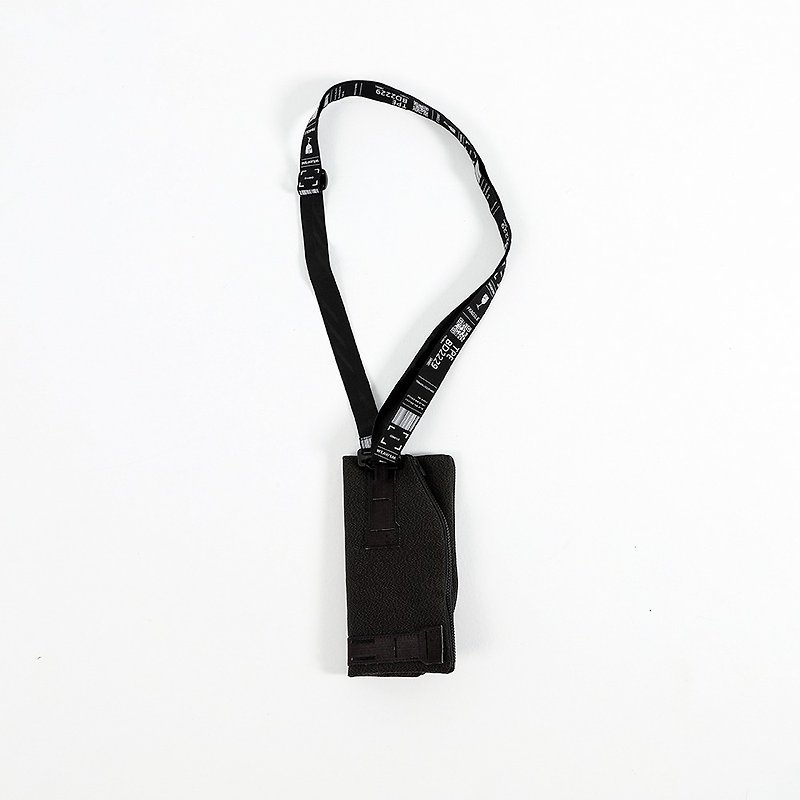 SHARE Tag-On Pocket Pouch - Black - Messenger Bags & Sling Bags - Cotton & Hemp Black