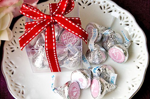 幸福朵朵 婚禮小物 花束禮物 紅宴Pink KISSES水滴巧克力喜糖塔(含91盒自行堆疊) (限低溫宅配)