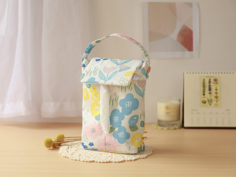 [Garden Walking - Hanging Toilet Paper Cover] Hanging and Detachable/Car Use/Camping - กล่องทิชชู่ - เส้นใยสังเคราะห์ หลากหลายสี