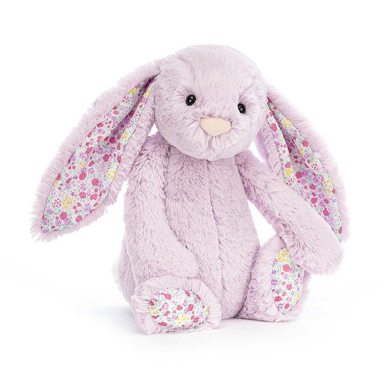 Blossom Jasmine Bunny 18cm - Stuffed Dolls & Figurines - Polyester Purple