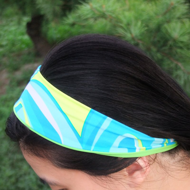 【HAWAII】Lycra Cozy Stretch Headband - Hair Accessories - Polyester Multicolor