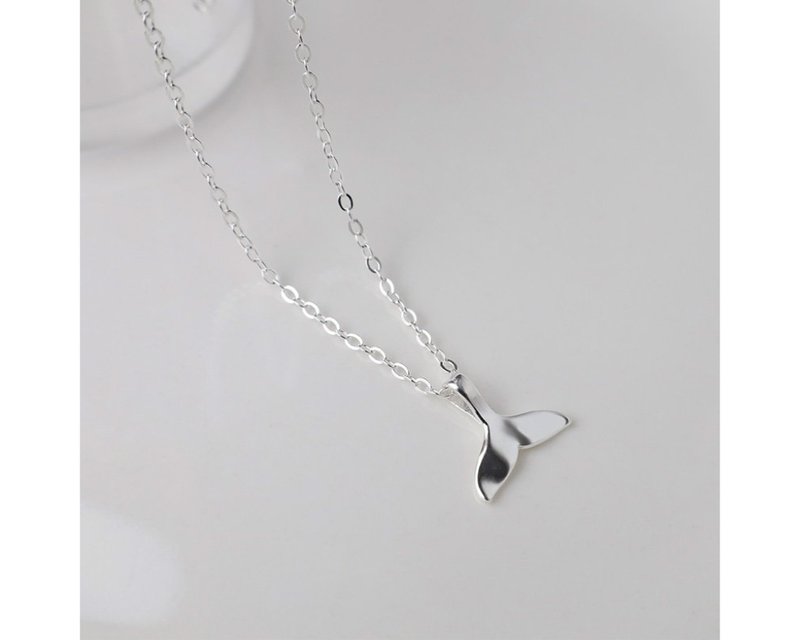 I fishtail I 925 sterling silver necklace - Necklaces - Sterling Silver Silver