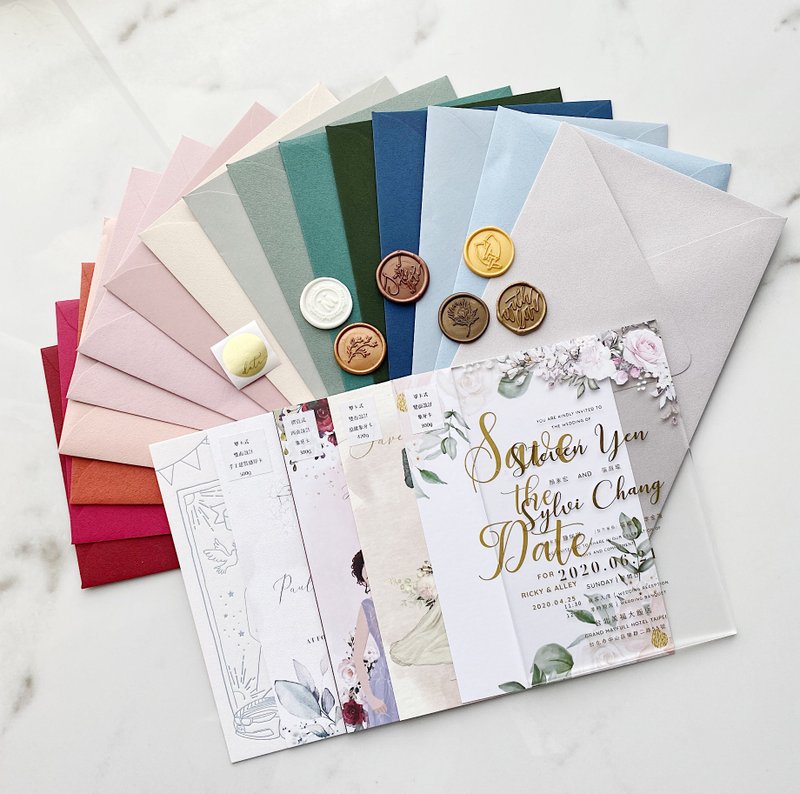 Wedding Invitation x Paper Color Sample Pack - การ์ดงานแต่ง - กระดาษ หลากหลายสี