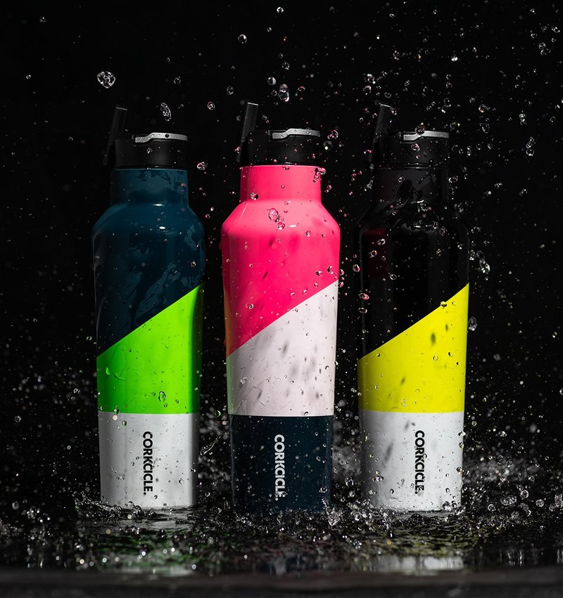 CORKCICLE 運動易口瓶 600ml-共三色 - 保溫瓶/保溫杯 - 不鏽鋼 粉紅色
