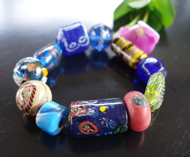 Trade bead sale bracelets