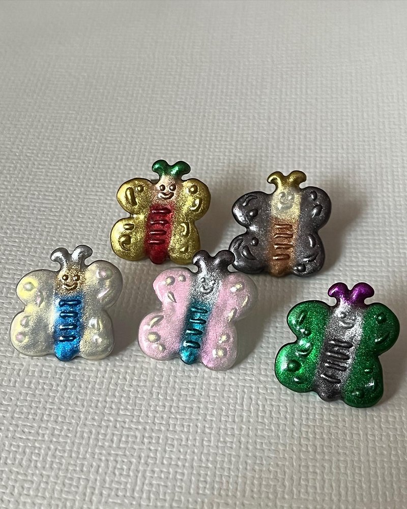 [Customized] Little Butterflies (5 colors) __Handmade Ring - แหวนทั่วไป - เรซิน หลากหลายสี