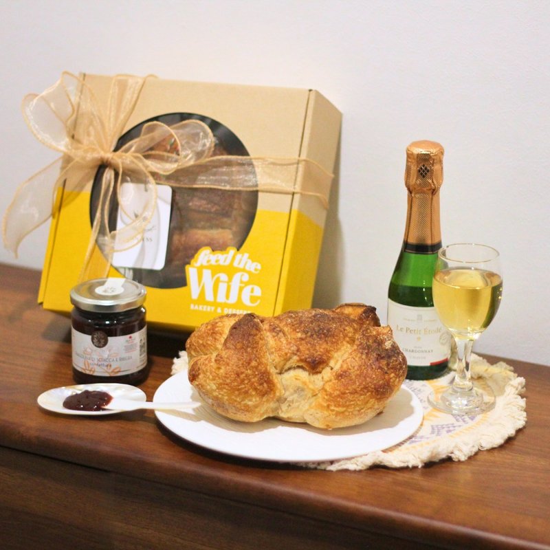 ANJESS X 胖死我太太 | 感恩節限量禮盒 — 火雞開派對 - 麵包/吐司 - 其他材質 橘色