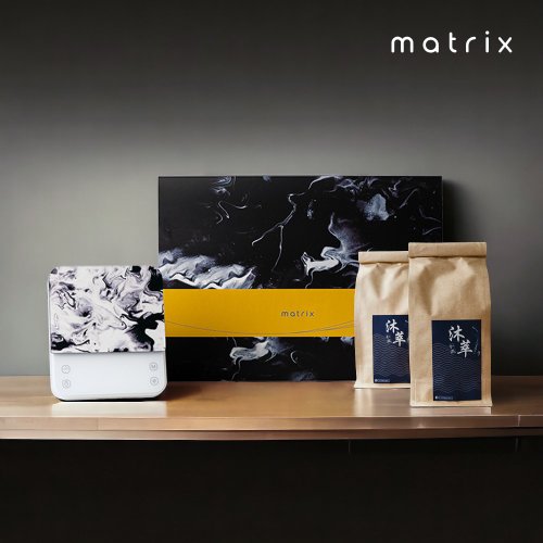 matrix - 生活美學專家 Matrix x 沐萃咖啡 聯名禮盒組-M1 PRO 咖啡電子秤+衣索比亞+哥斯