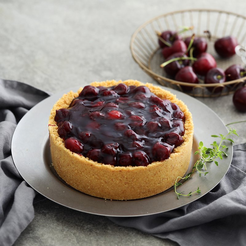 Cherry Brandy Cheesecake - 6" - เค้กและของหวาน - อาหารสด 