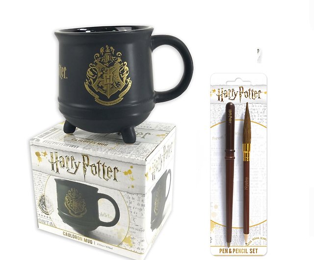 Harry Potter Wand Pen And Broom Pencil Set