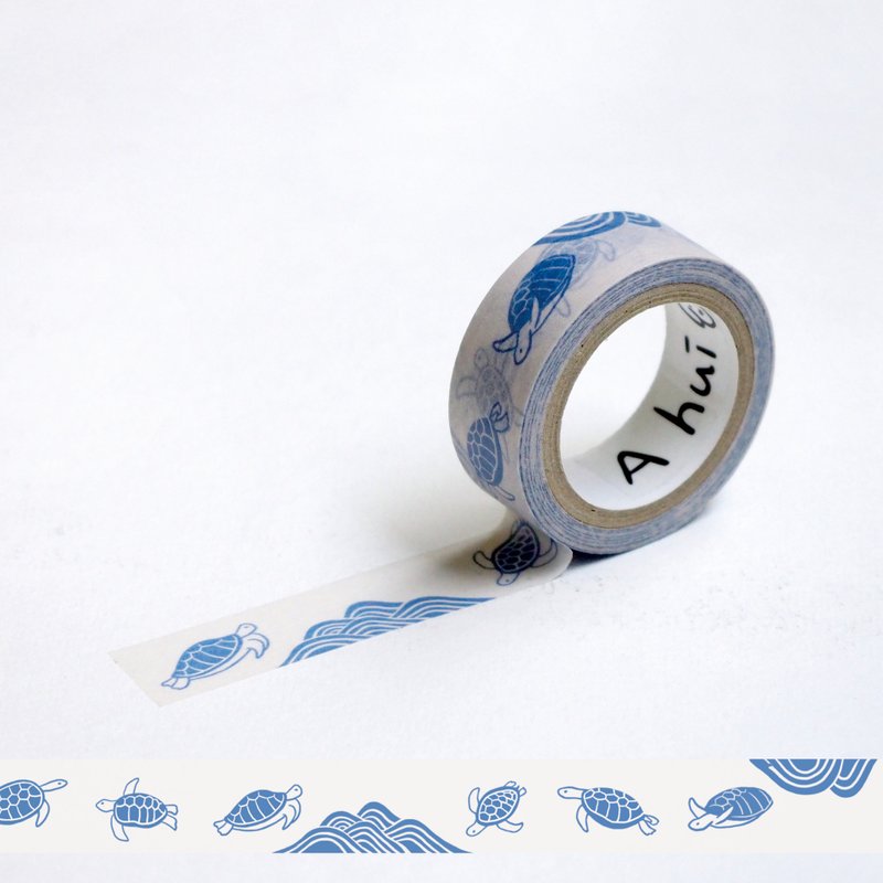 Original paper tape turtle - Washi Tape - Paper 