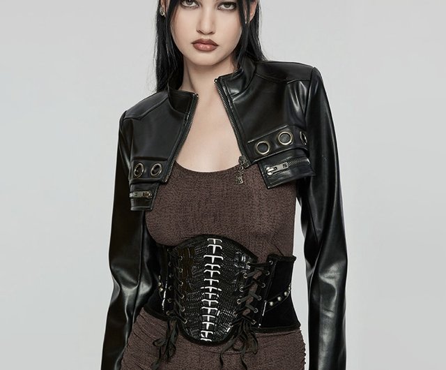 サイバードッグ　コルセット　ジャケット　黒 サイバードッグ コルセット ジャケット 黒 コルセット ベスト メンズ