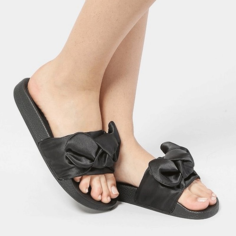 YT X ALIA Maya Slide Sandal - Women's Casual Shoes - Other Materials Black