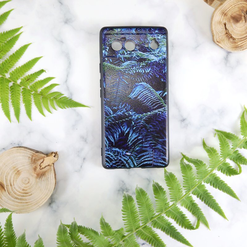 Nature Forest Fern Mountain Forest Marble Lover Customized Drop-proof Phone Case - Phone Cases - Eco-Friendly Materials Multicolor