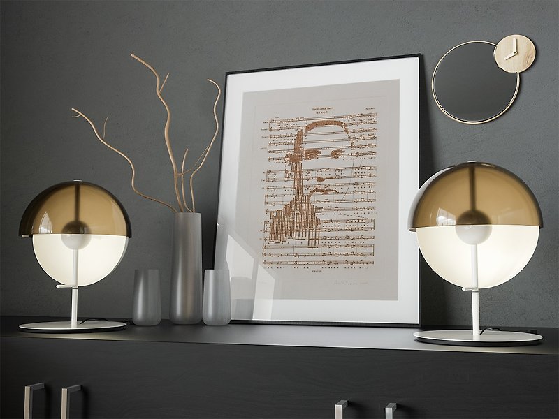 Fast shipping [original prints] Sun Yat-sen-sound portrait - Posters - Paper White