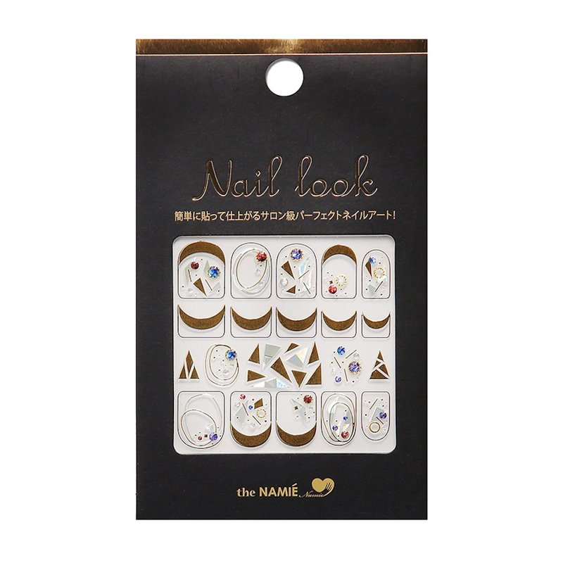 【 DIY 美甲】Nail Look 美甲裝飾藝術貼紙 楓糖 - 指甲油/指甲貼 - 紙 金色