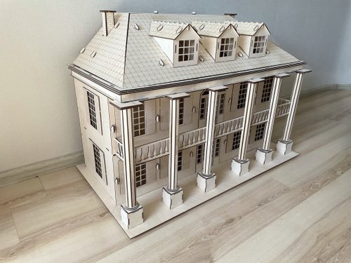 Southern Mansion Mansion House Dollhouse Wooden House 