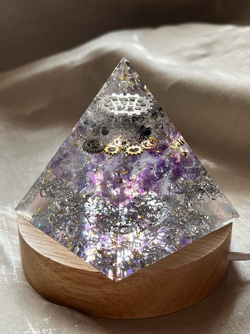 Serendipity Gem｜翡翠．水晶．奧剛 訂製【奧剛能量塔-做自己的貴人的你】-奧根金字塔