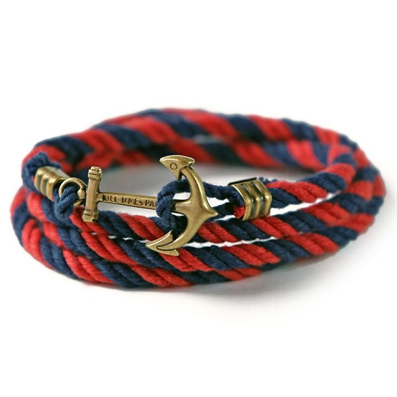 American Kiel James Patrick handmade Otterneck Worth bracelet - สร้อยข้อมือ - ผ้าฝ้าย/ผ้าลินิน 