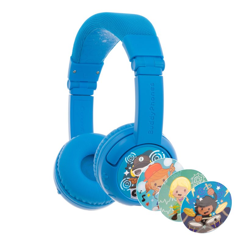 BuddyPhones Play Plus - Headphones & Earbuds - Other Materials 