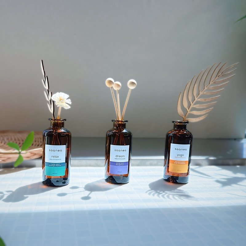 【Pinkoi 線下活動預購商品】SPA系列居家擴香瓶100ml+造型擴香棒 - 香氛/精油/擴香 - 濃縮/萃取物 黑色