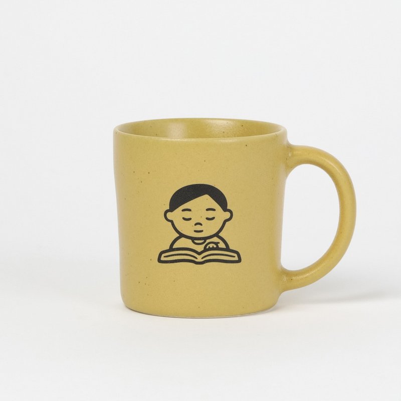 Noritake A BOOK DAY マグA(イエロー) - 咖啡杯/馬克杯 - 陶 咖啡色