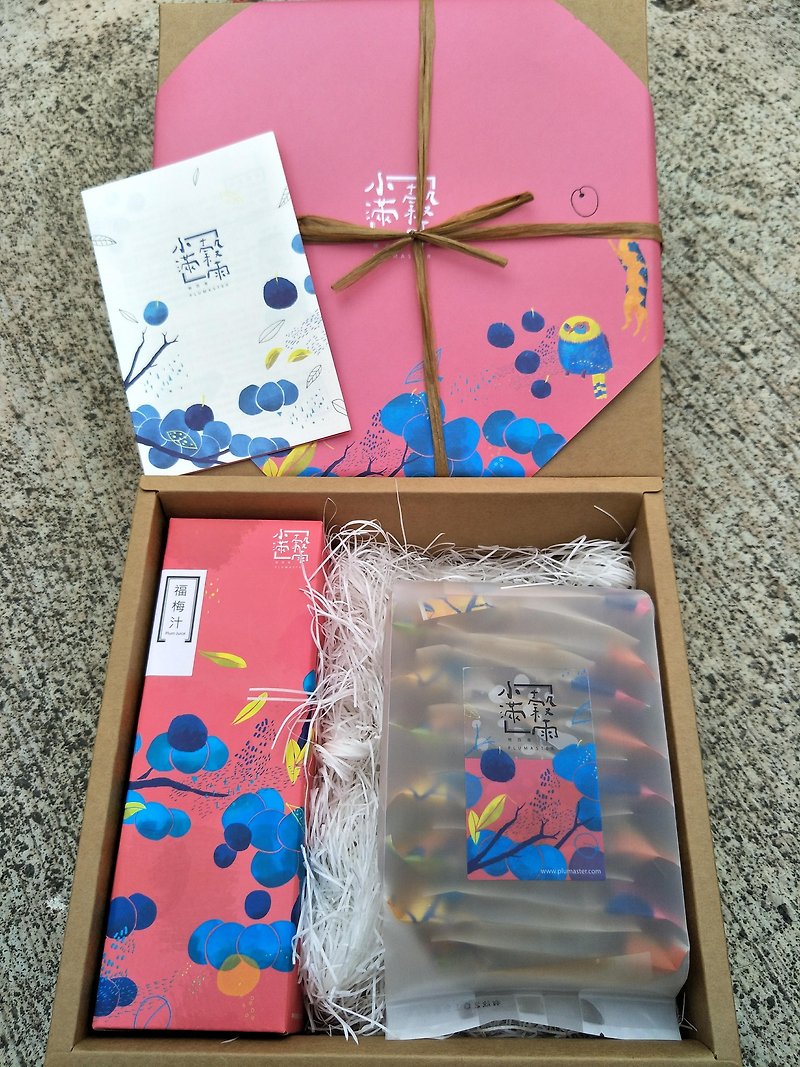 Hand-made stuffed plums - Fumei share package + Fumei juice gift box - Other - Glass 