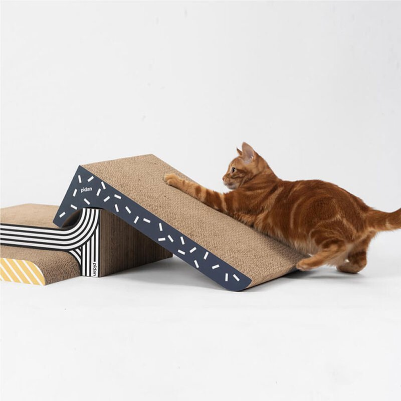 pidan three-in-one cat scratcher three-in-one group - Scratchers & Cat Furniture - Paper Blue