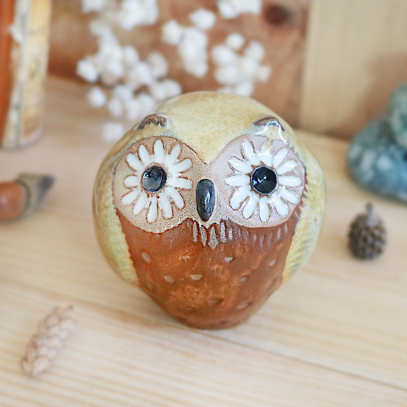 Owl - 3 - Items for Display - Pottery 