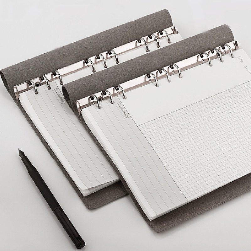 [Ranked first for good writing] Notebook loose-leaf notebook grid notebook thickened notebook - สมุดบันทึก/สมุดปฏิทิน - กระดาษ 