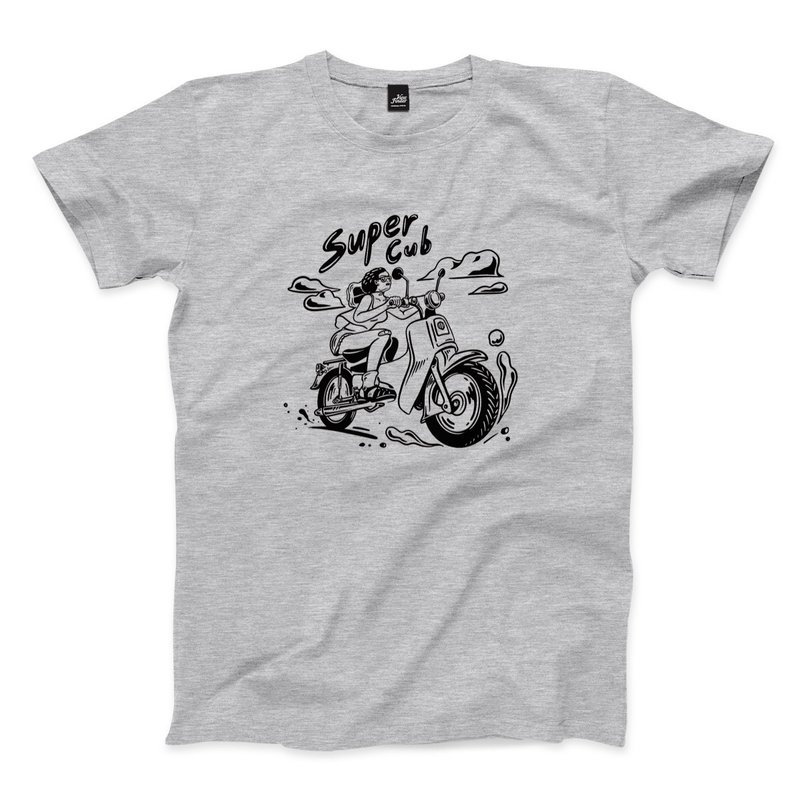 supercub - 2 colors - Men's T-Shirts & Tops - Cotton & Hemp Gray