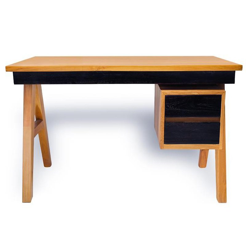 チークデスク - 机・テーブル - 木製 
