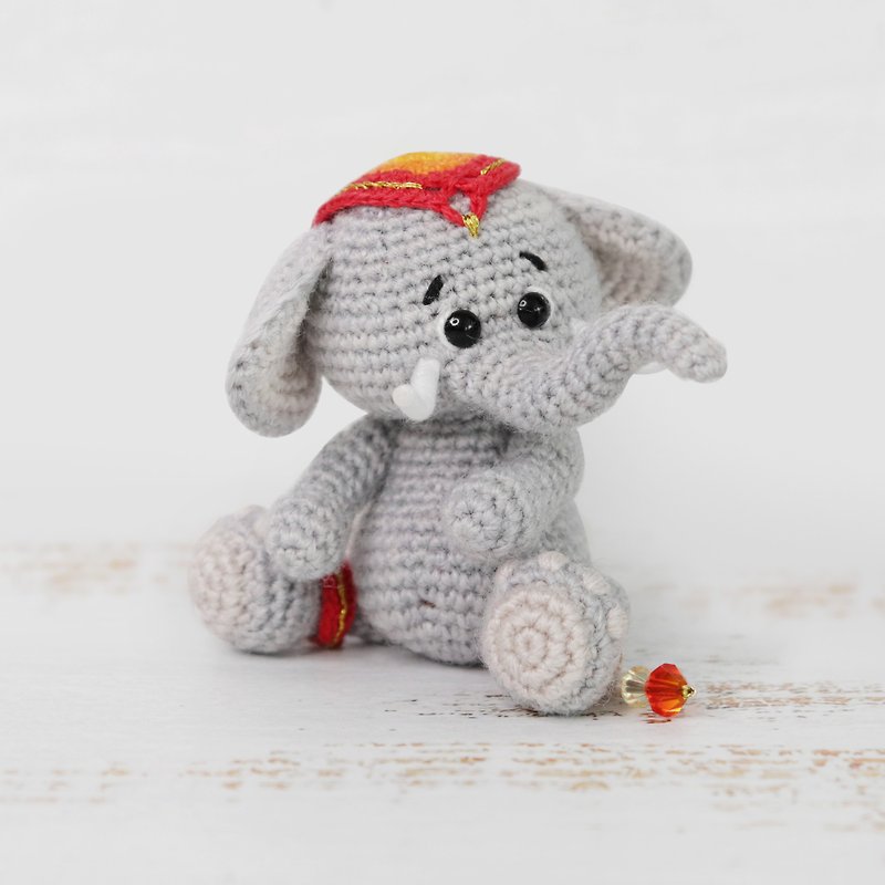 Crochet pattern Mini Indian Elephant, PDF Digital Download, DIY micro - DIY Tutorials ＆ Reference Materials - Other Materials 
