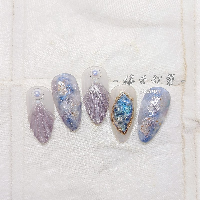 [Mermaid Dreamland] Nail Art Patches/Wearing Armor - Other - Resin 