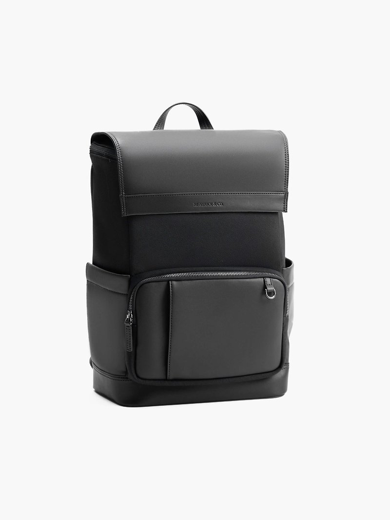 Maximus Large Capacity Commuting Backpack (Black) - กระเป๋าเป้สะพายหลัง - ไนลอน สีดำ