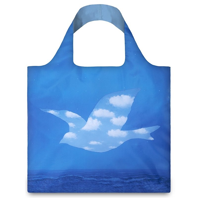 LOQI-白鴿 RMPR - 側背包/斜孭袋 - 塑膠 藍色