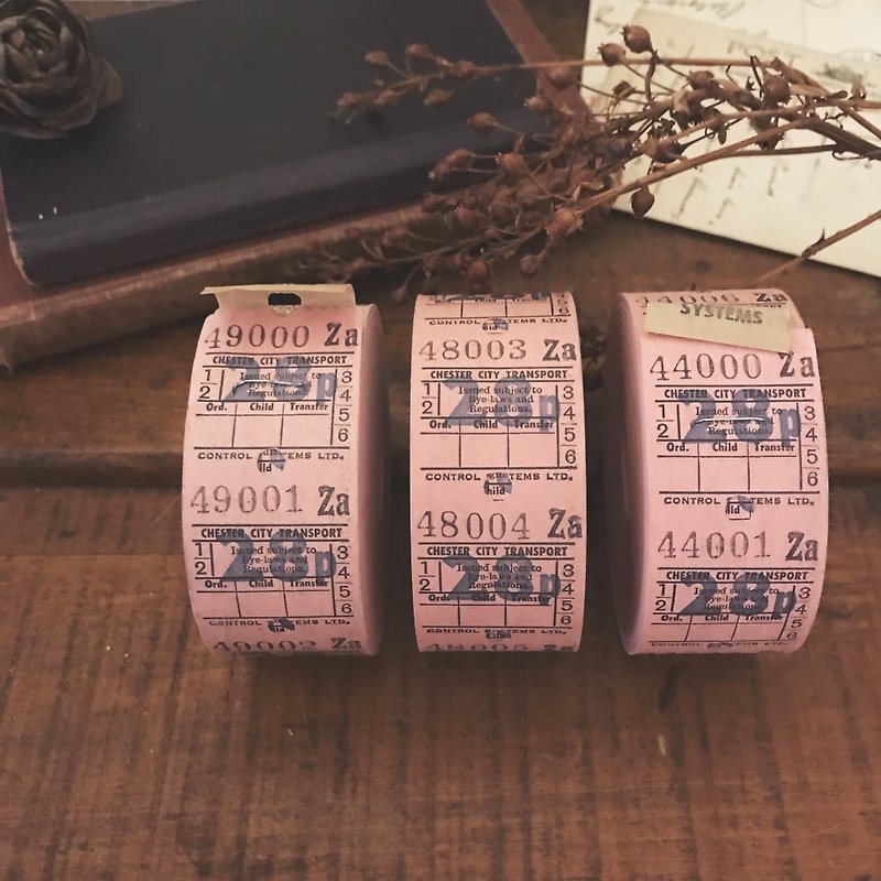 British vintage tickets sold in whole rolls - Other - Paper 