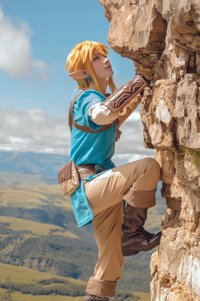 Link Breath of the Wild game cosplay costume IN STOCK - 其他 - 其他材質 多色