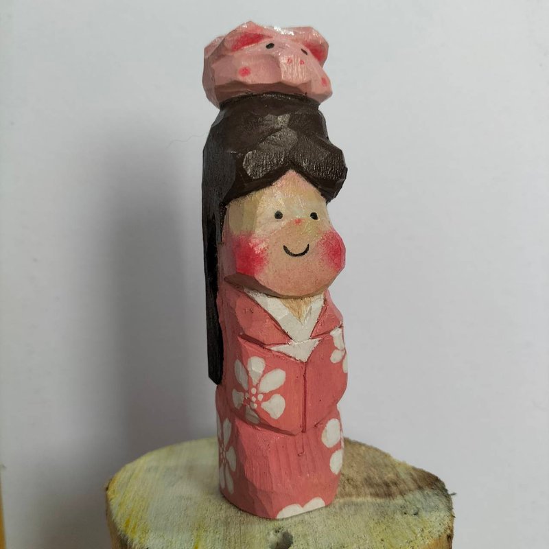 Model pangko - Items for Display - Wood Pink