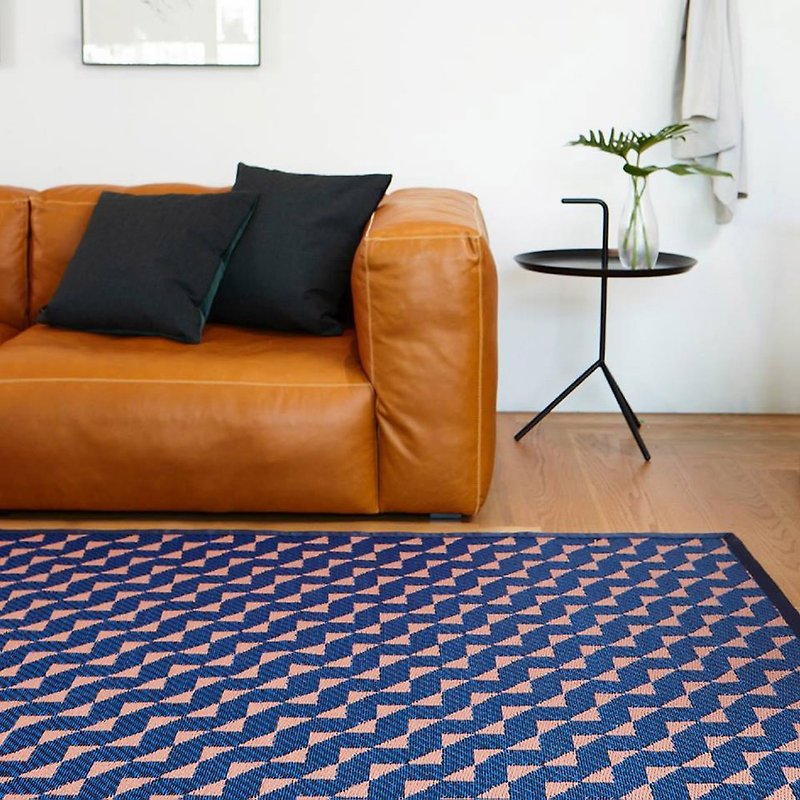 PDM | STRIDE 編織地墊(節奏橘)兩種尺寸 - 地墊/地毯 - 防水材質 橘色