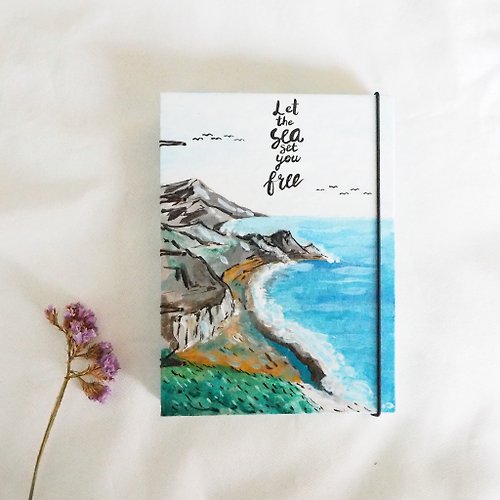 Kamlor Handmade The Sea of Memories.,Notebook Handmadenotebook Diary 筆記本