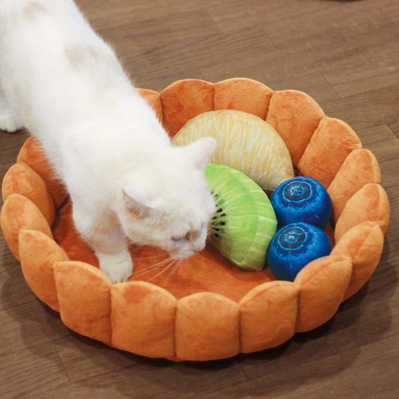 Year-end Surprise Cat Department Cat Fruit Tower Bed - Bedding & Cages - Polyester Multicolor