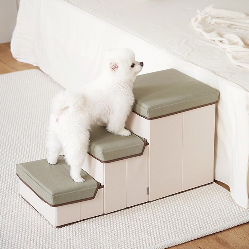 [Ready in stock and shipped quickly] Perth pet folding storage ladder 3-layer dog must-have - อื่นๆ - เส้นใยสังเคราะห์ 