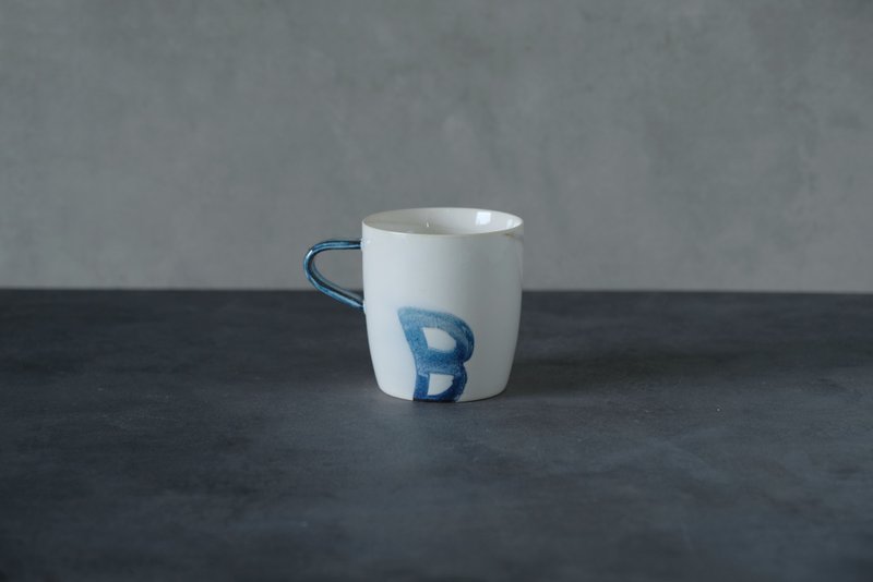 B_coffee cup - Mugs - Porcelain White