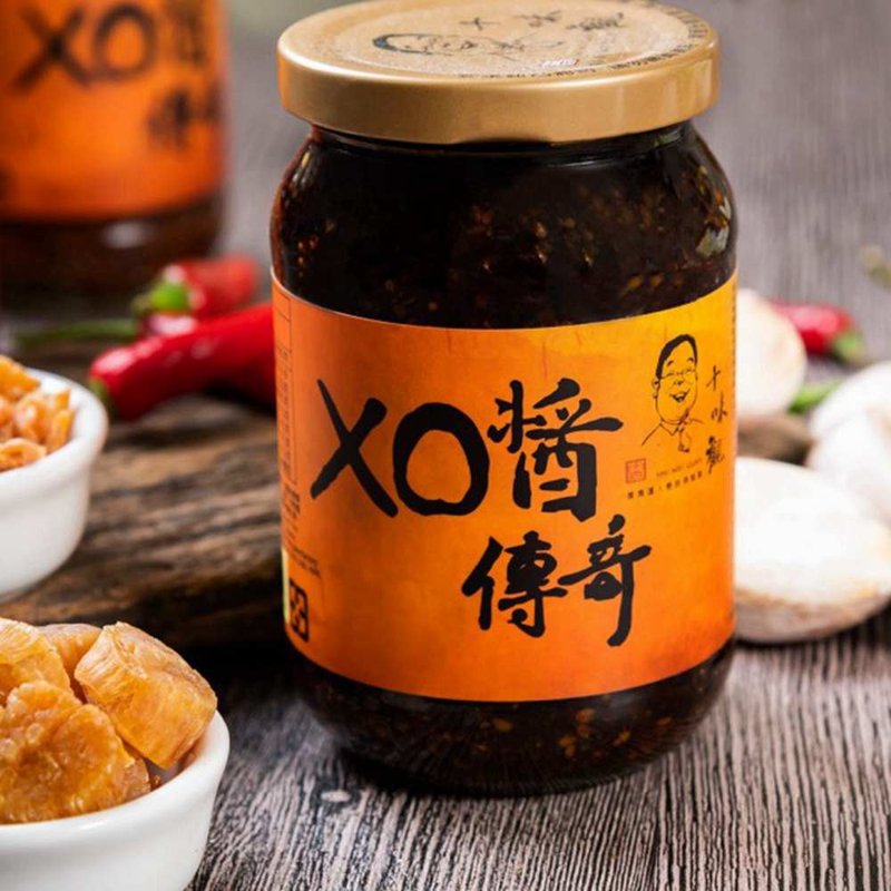 【Shiweiguan】XO Sauce Legend (350g) - Sauces & Condiments - Glass Transparent