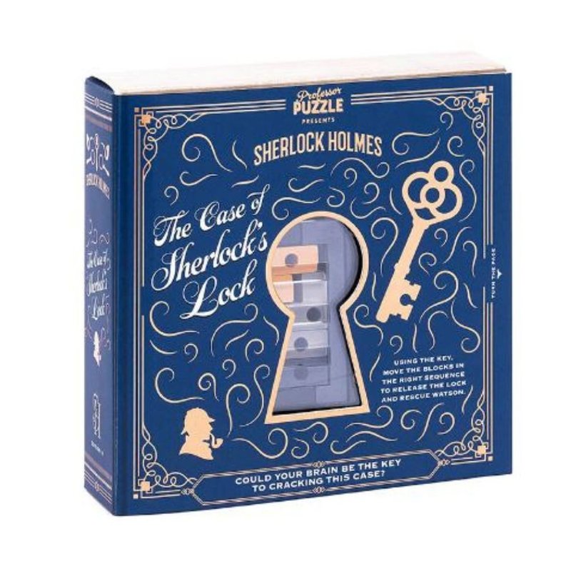 Sherlock Holmes Series - Moriarty's Cunning Lock - Board Games & Toys - Other Materials Silver