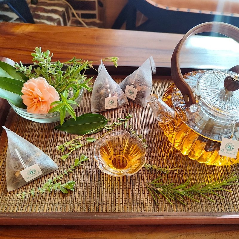 手作馬鬱蘭茶包-含農園自產4種純淨香草-10包 - 茶葉/茶包 - 植物．花 