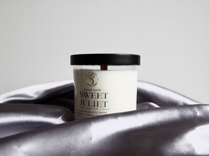 Sweet Juliet | 玻璃容器香氛蠟燭 - 香氛蠟燭/燭台 - 蠟 